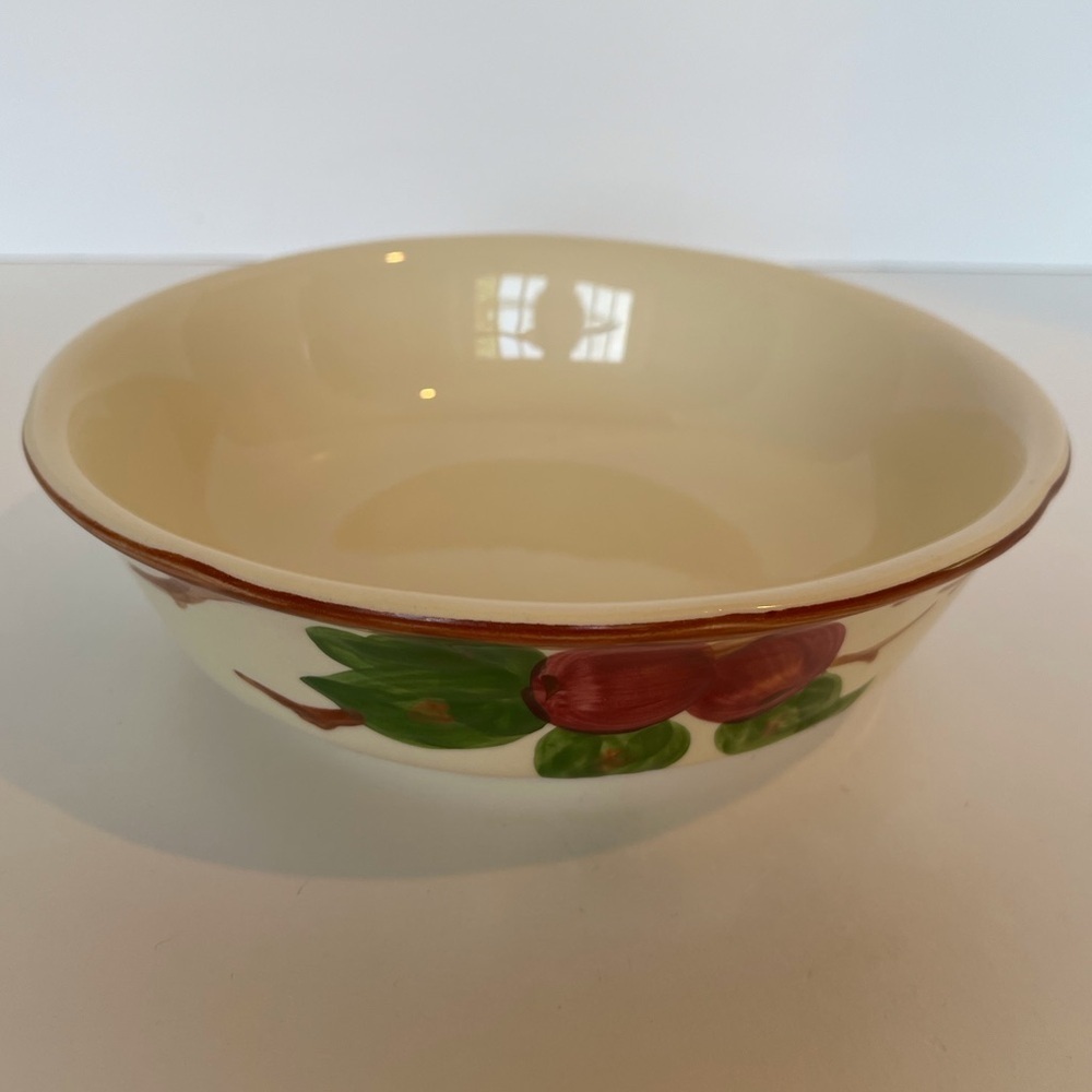 Franciscan Earthenware Serving Bowl in the Apple Pattern